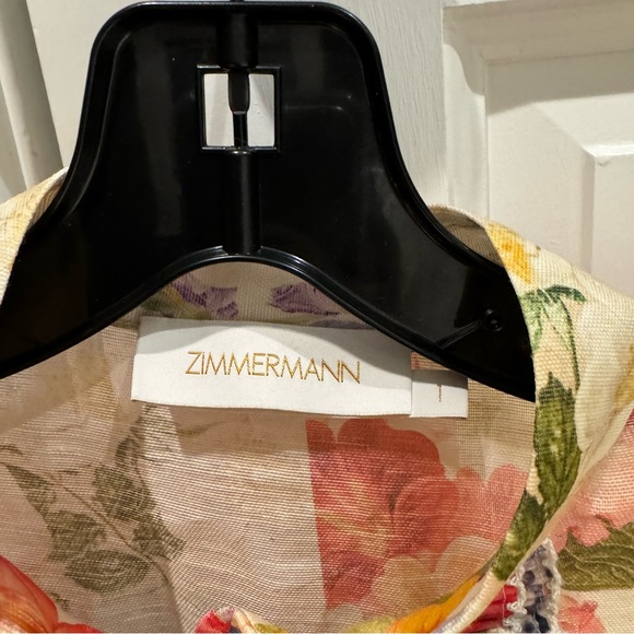 Zimmermann - Wonderland embellished floral-print blouse - Picture 7 of 14